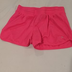 Danskin hot pink running shorts, dri more, small